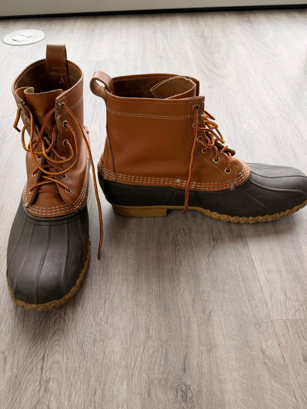 LL Bean Duck Boots 8"
